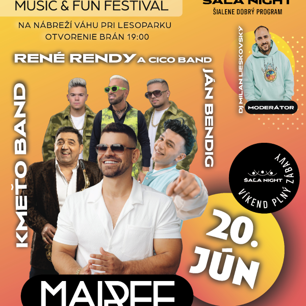 Šaľa Night 20.06.2026